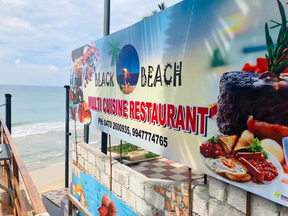 Black Beach Resort Varkala Exterior foto