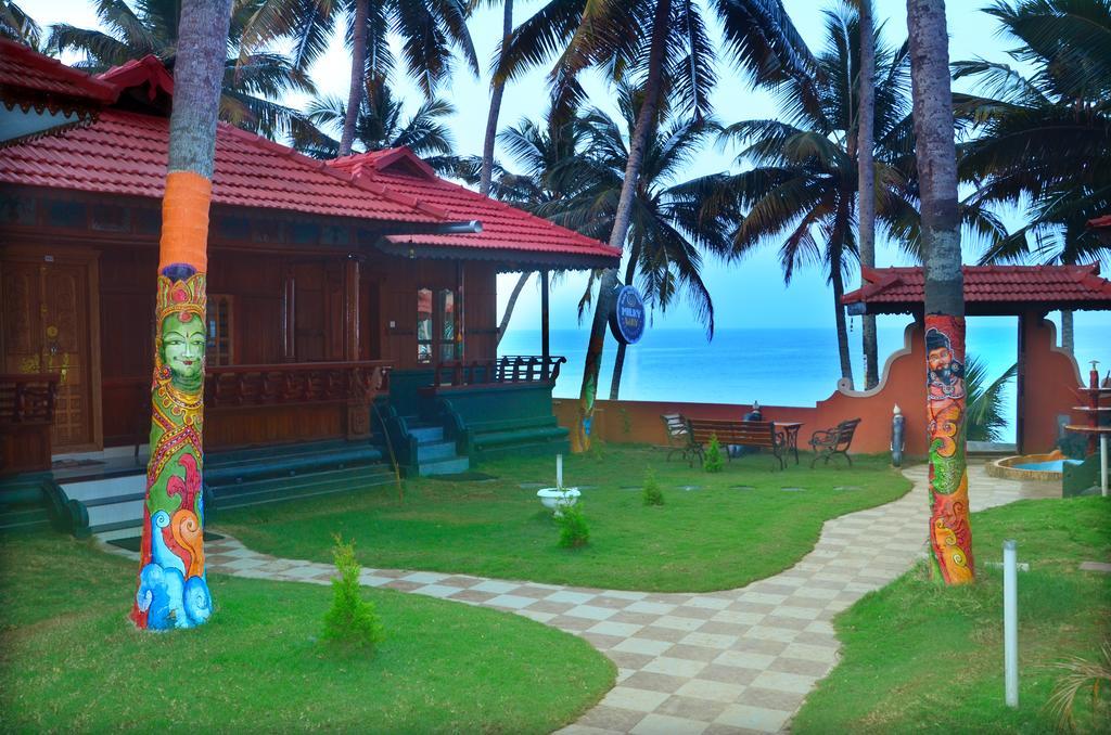 Black Beach Resort Varkala Exterior foto